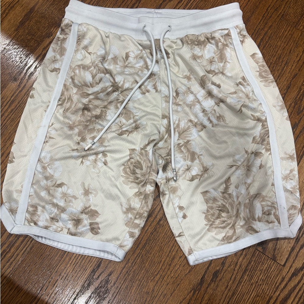 Floral Athletic Men's Shorts
